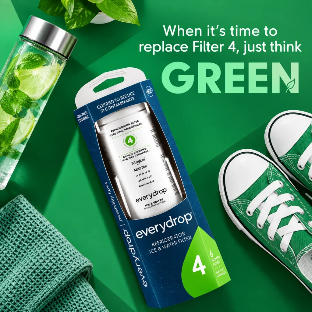 everydrop Filter 4 EDR4RXD1, the green filter